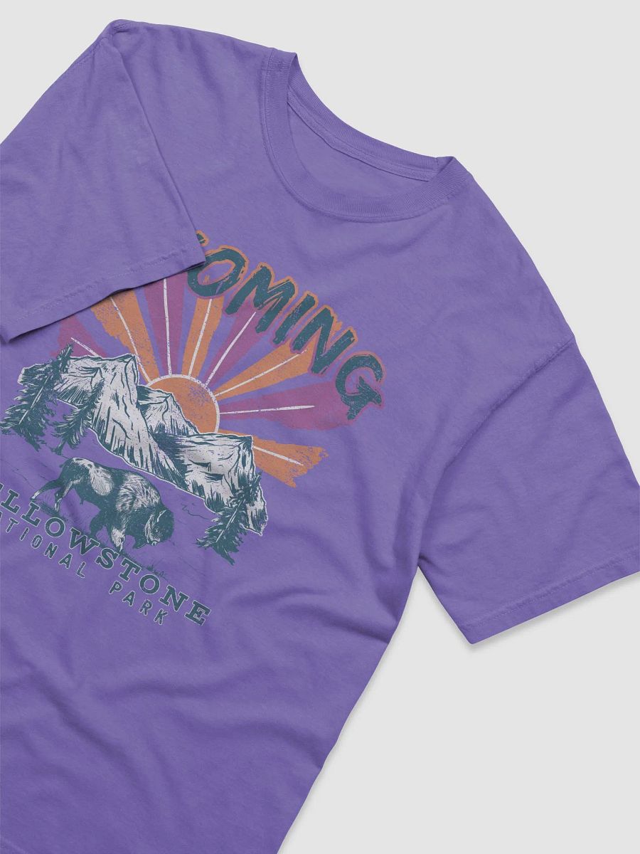 Yellowstone National Park, Wyoming Tee | Retro-Style Western T-Shirt for Travel and Road Trips product image (48)