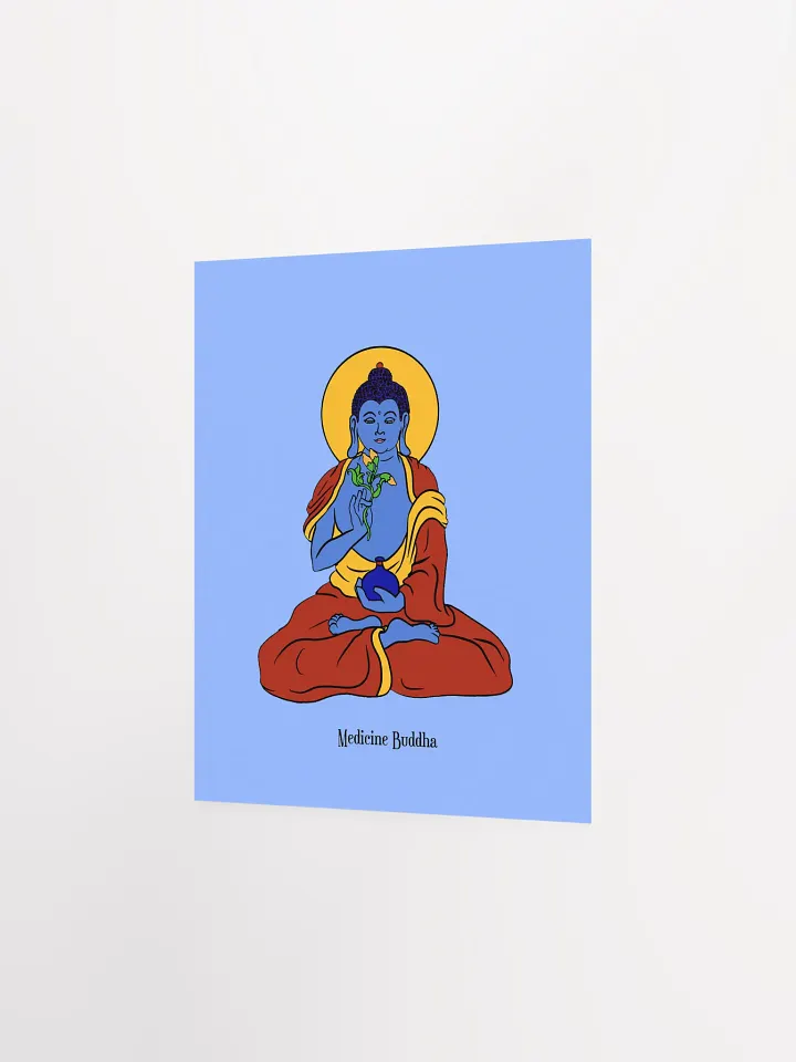 Medicine Buddha 8x10 Print product image (2)