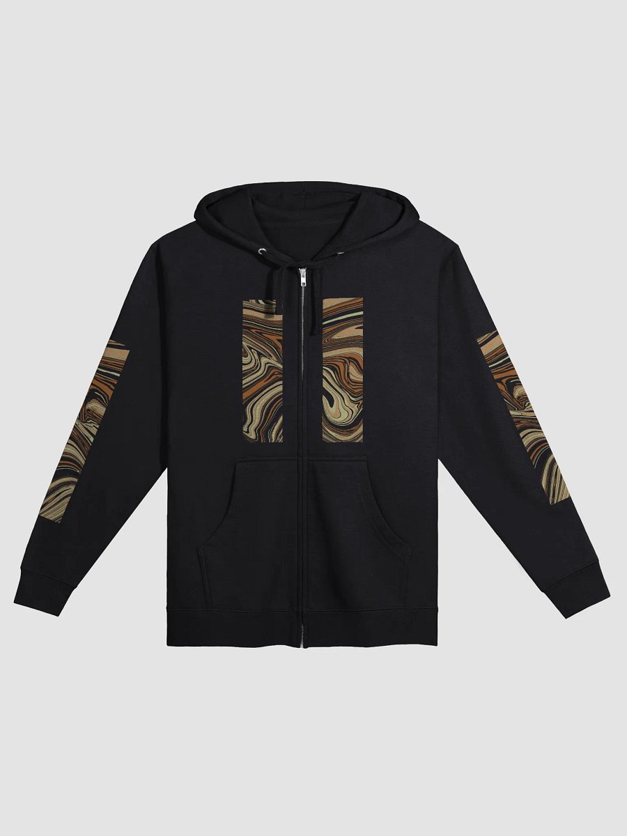 ENOUGH FOR ME Fleece Zip-Up Hoodie product image (1)