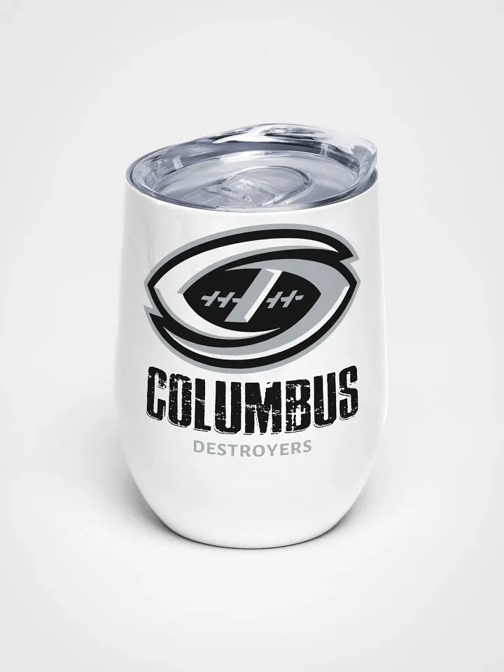 Columbus Destroyers Wine Tumbler product image (1)