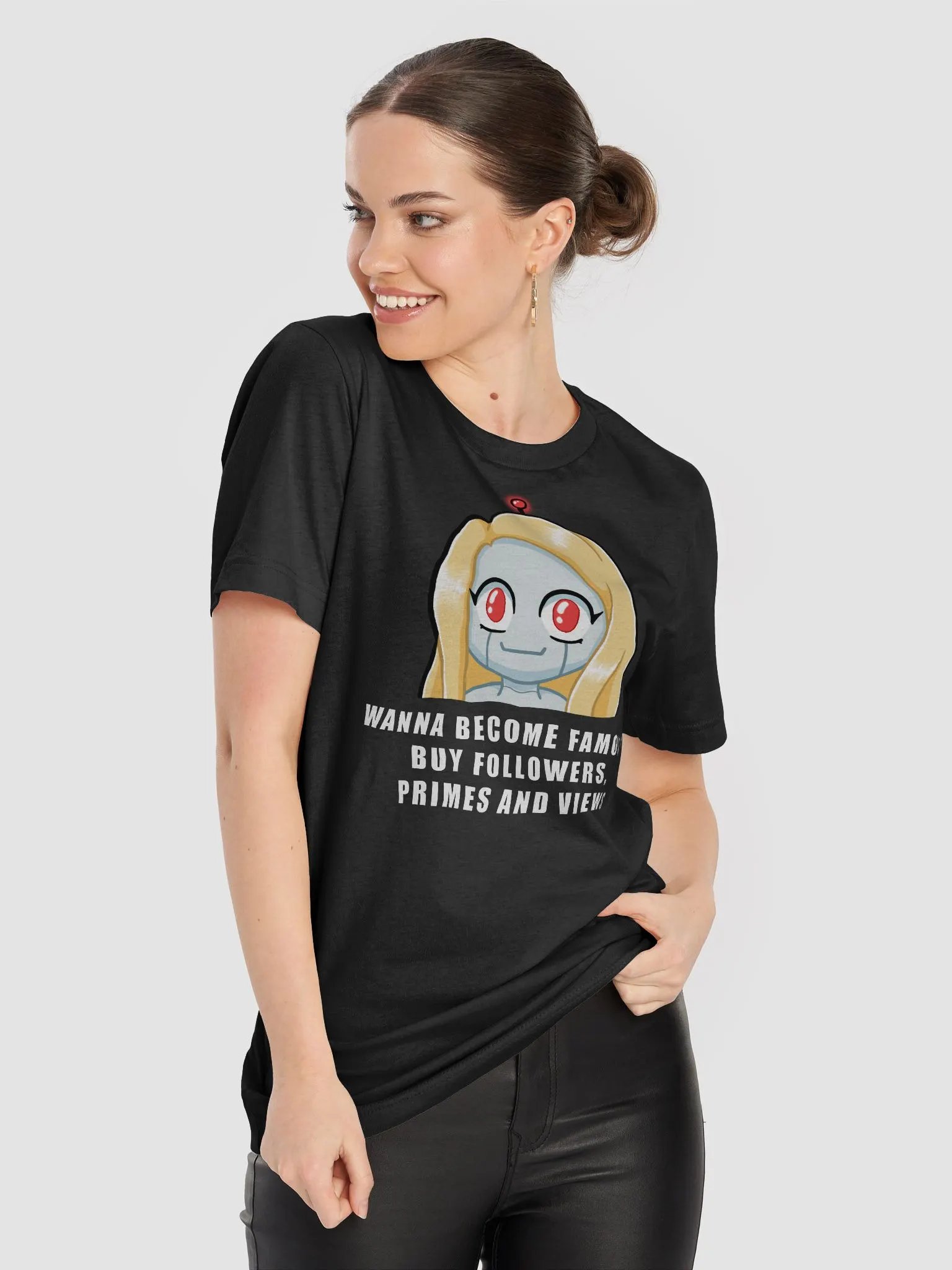 Wanna become famous? T-Shirt product image (83)