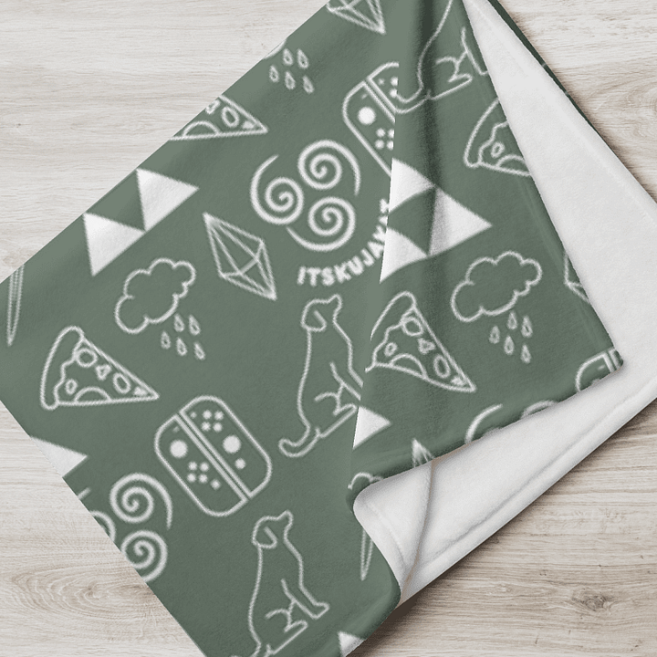 Kuja's favorite blanket (sage green) product image (1)