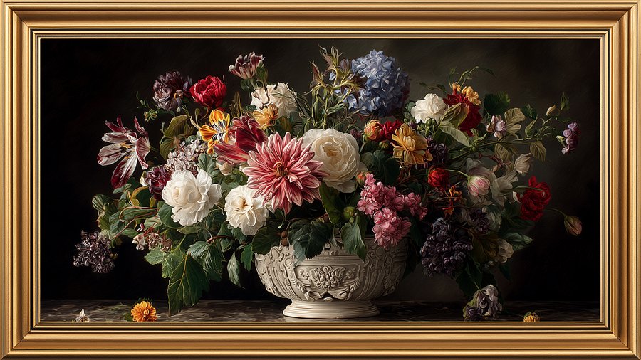 Sunlit Bloom – Digital Sunflower Art for Frame TV product image (3)