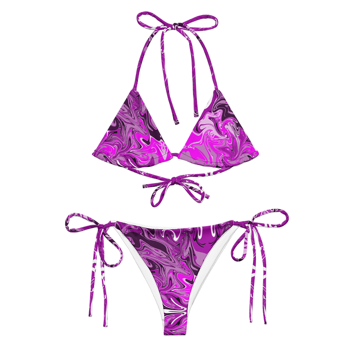 Pink Marbled Bikini Set product image (2)