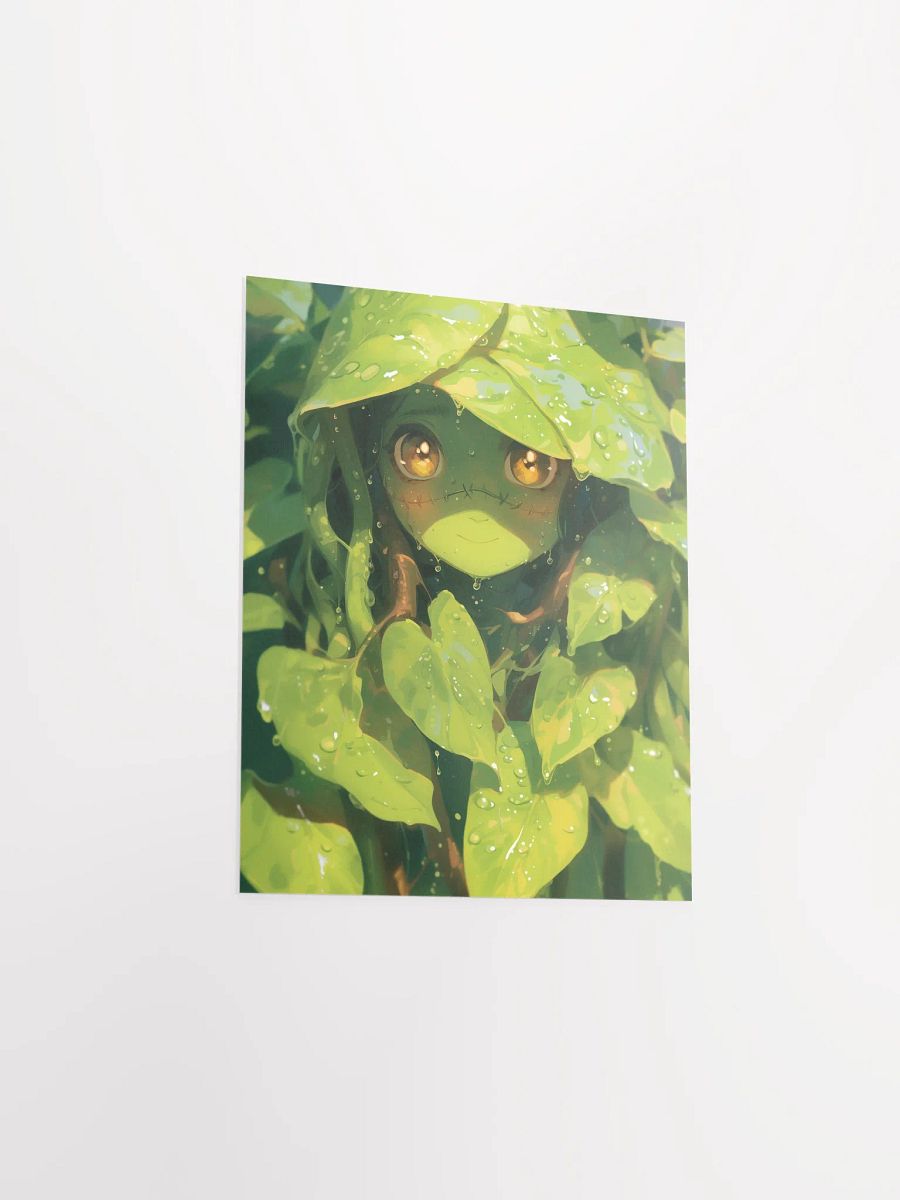 Fantasy Leaf Monster Shelter Matte Poster product image (3)