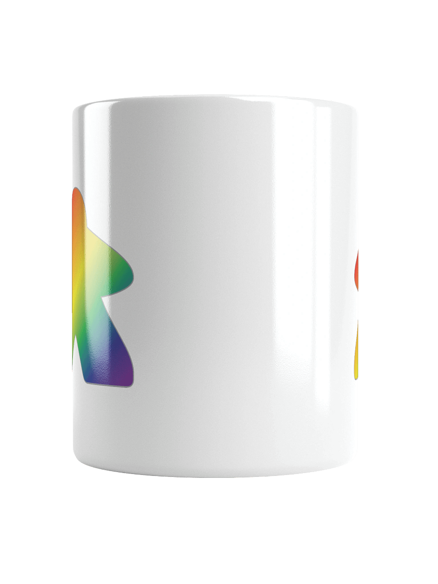 Rainbow Pride Gradient Meeple Mug product image (5)