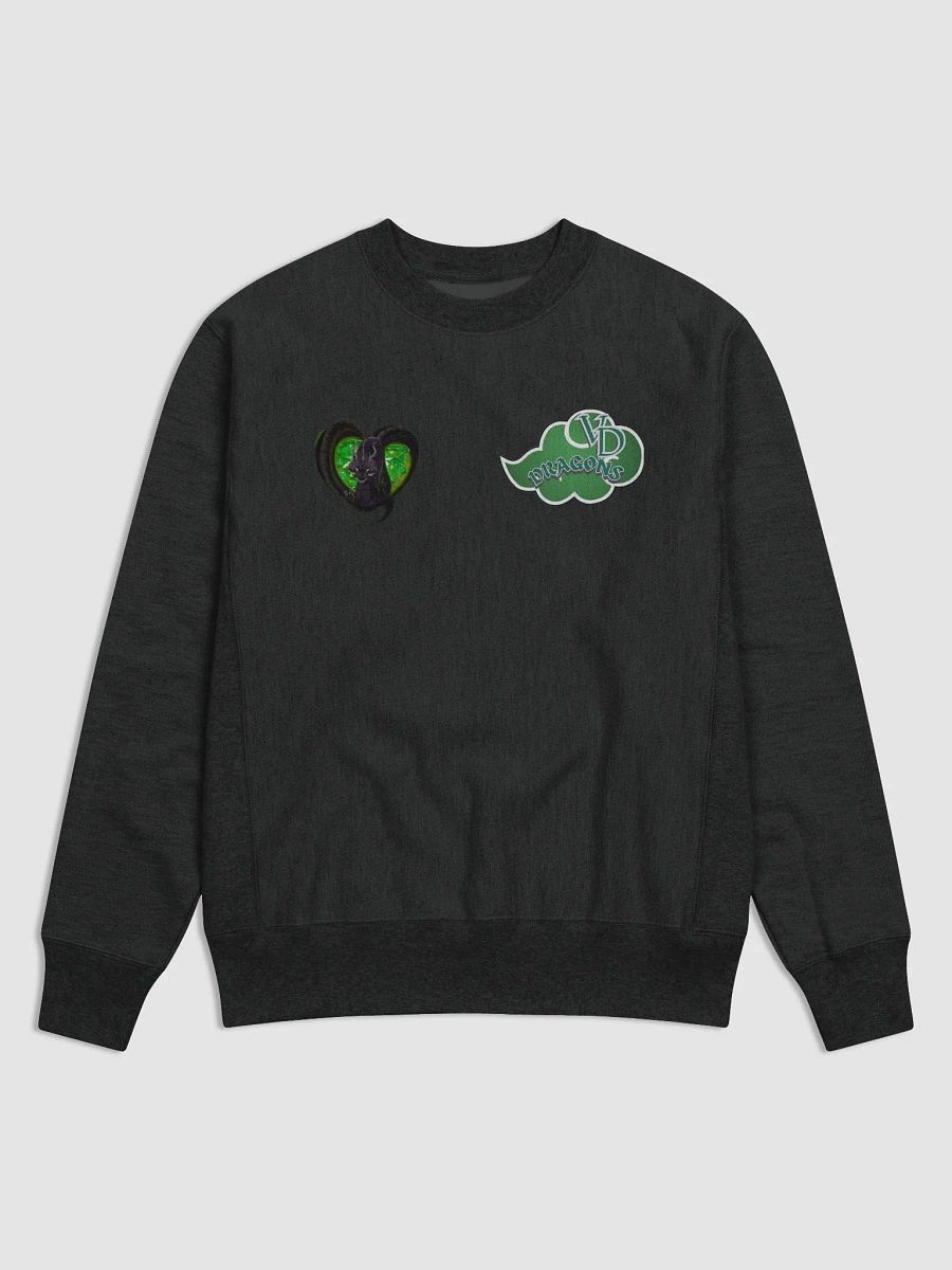 THE GREEN RAIN CLOUD HEARTED SWEATSHIRT product image (1)