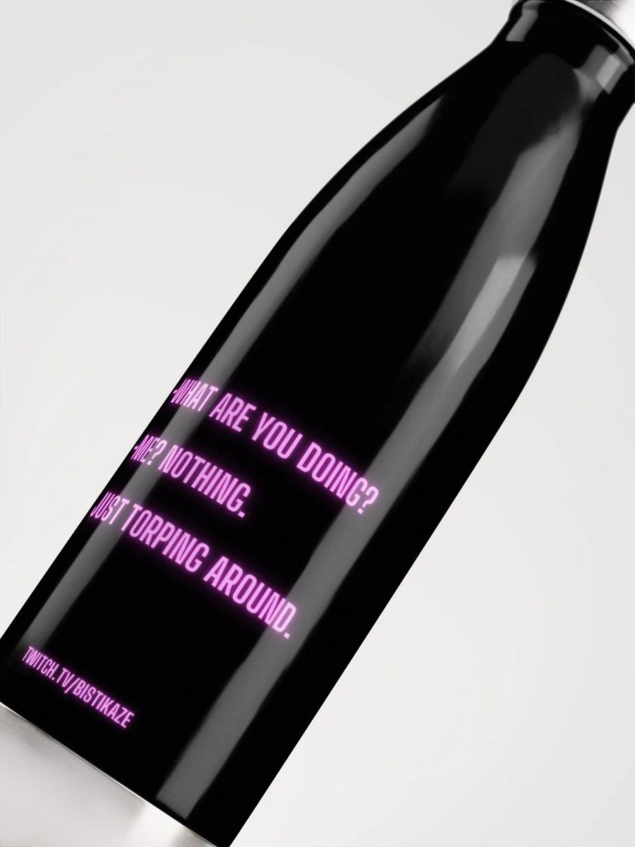 Stainless Steel Water Bottle - Flexing around product image (5)