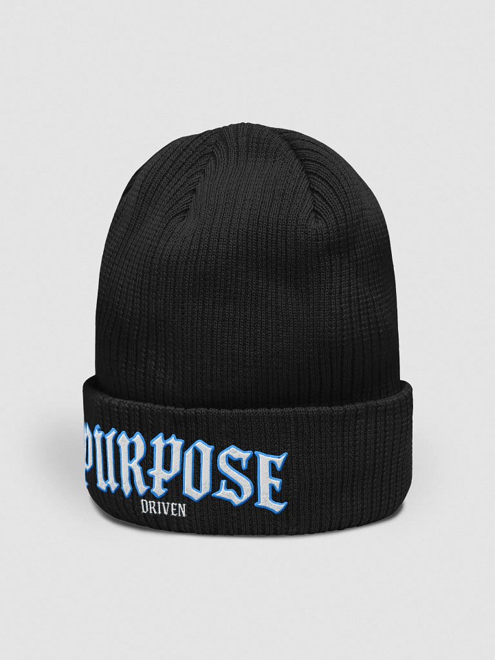 Purpose Driven Atlantis Organic Ribbed Beanie product image (2)