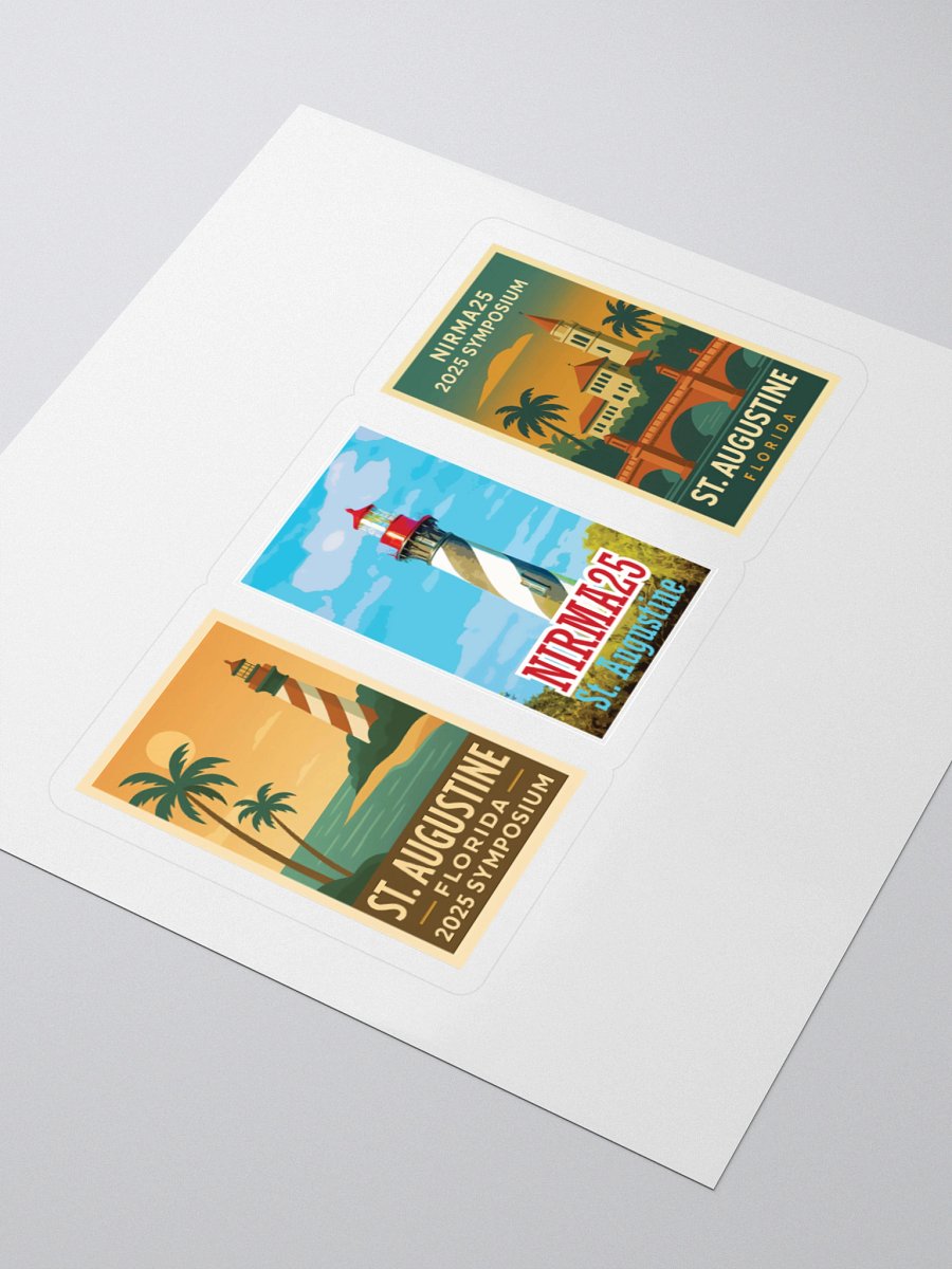 St. Augustine 2025 Sticker Set – Collector’s Edition (3-Pack) product image (3)