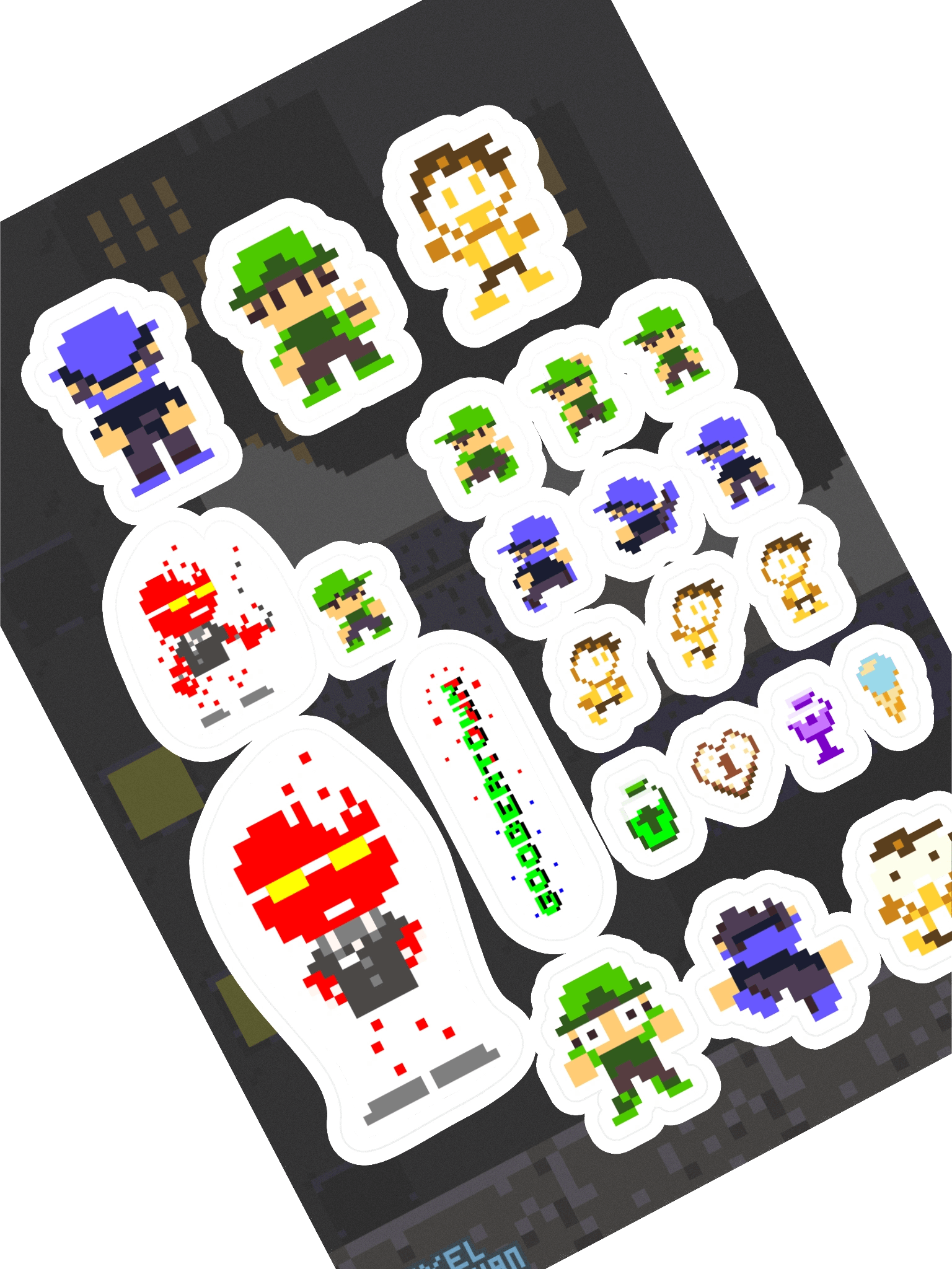 GOOBERTOWN Sticker Sheet product image (1)