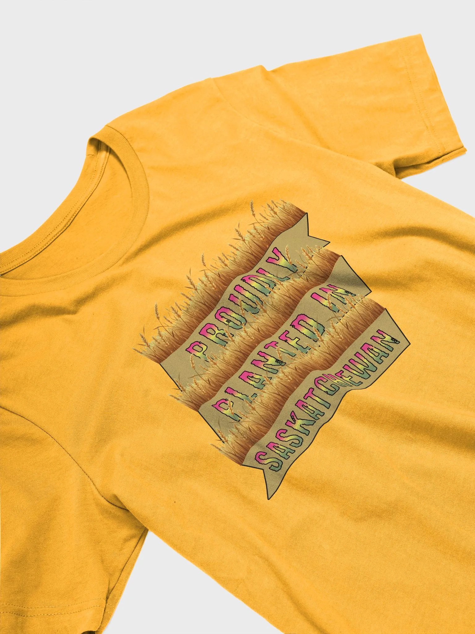 Proudly Planted In Saskatchewan Iconic Softness T-Shirt product image (2)