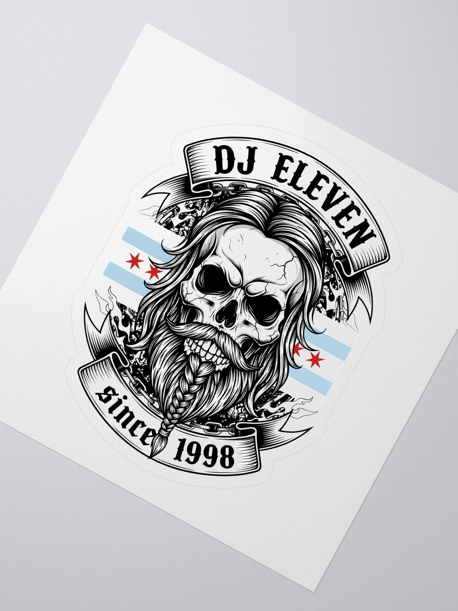 Chicago made sticker product image (2)