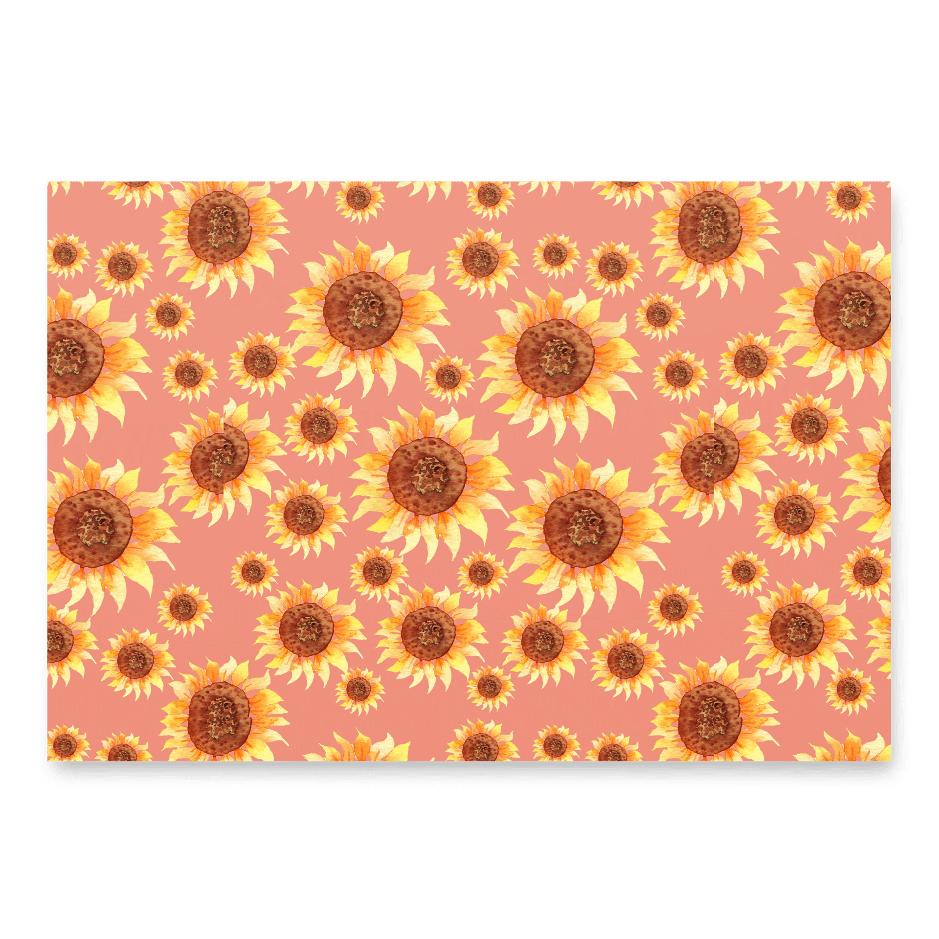 Sunflower Wrapping Paper Sheets (Set of 3) product image (3)