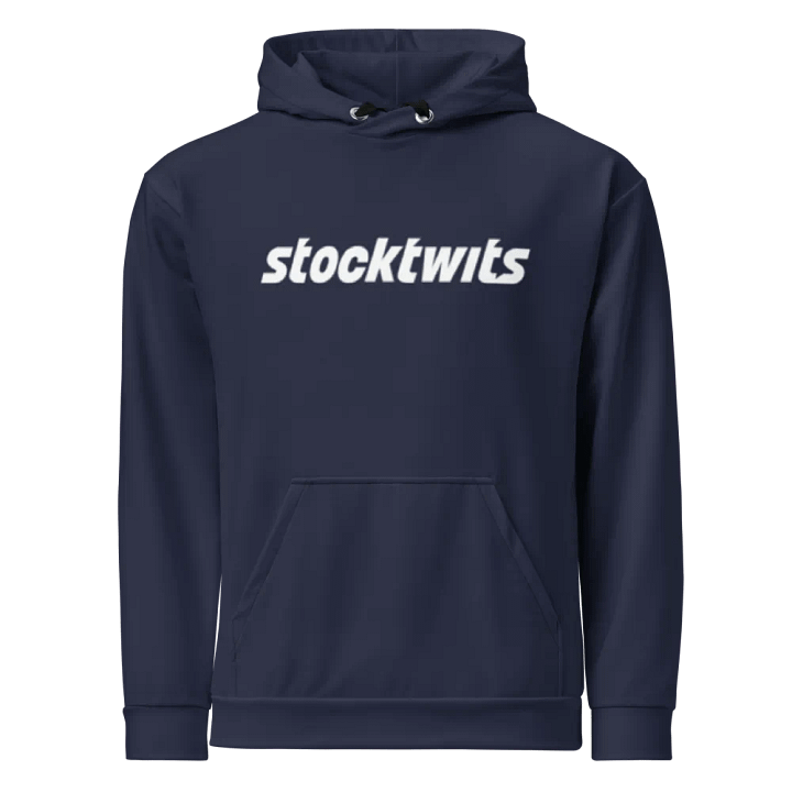 Stocktwits NEW Hoodie- Blue product image (1)