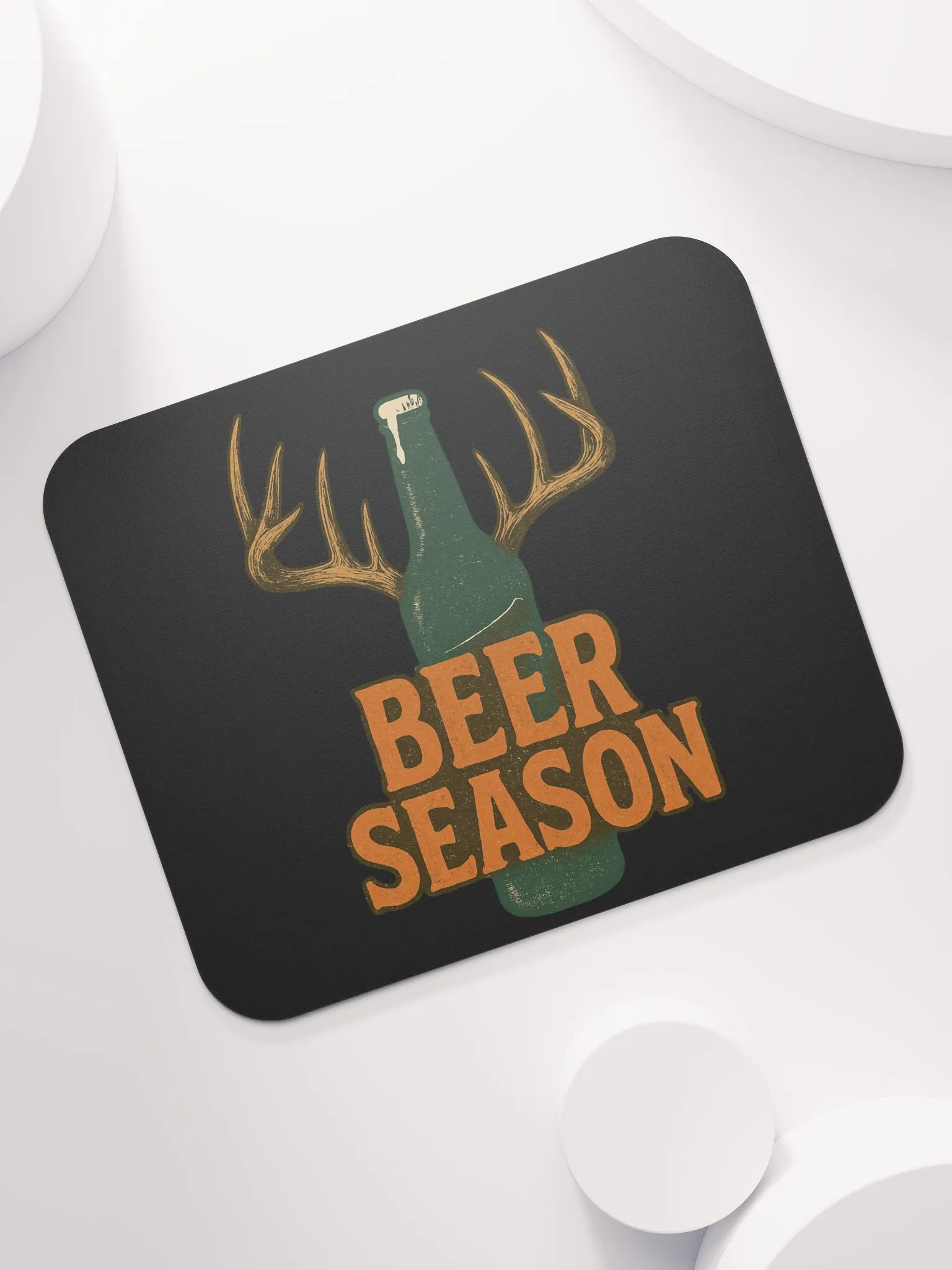 Beer Season Mouse Pad – Funny Vintage Outdoor Desk Decor product image (7)