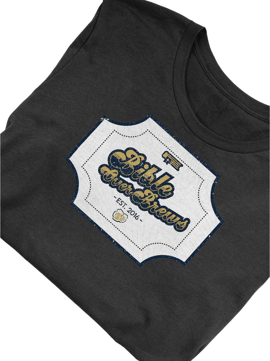 Bible over Brews Black Tee product image (5)