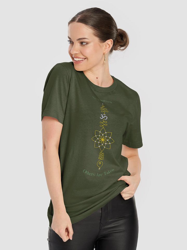 Be Yourself Others Are Taken Geometric Swirls T-Shirt product image (2)