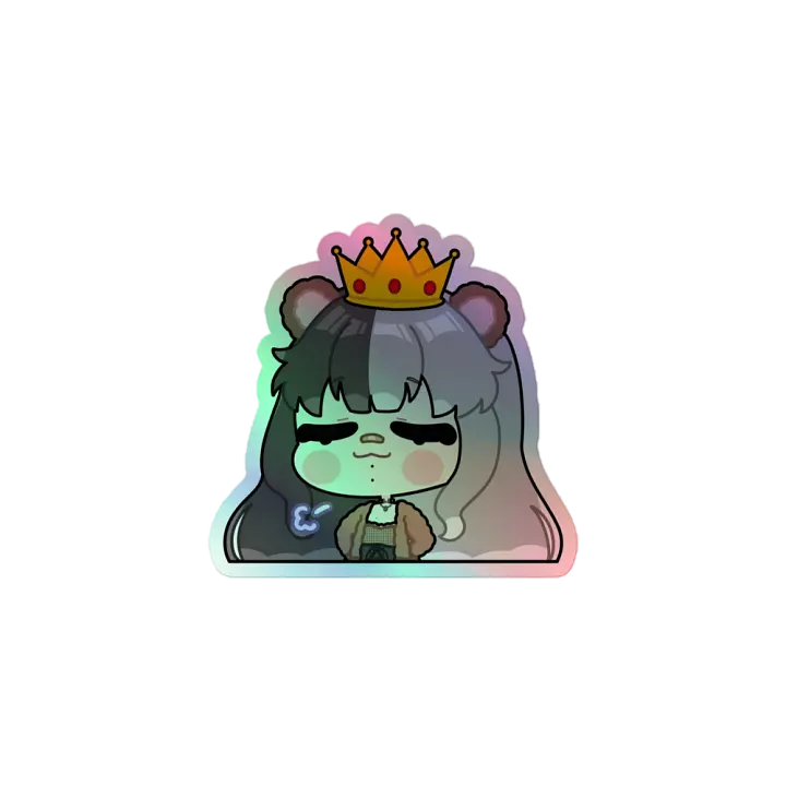 Queen Holographic Sticker product image (1)