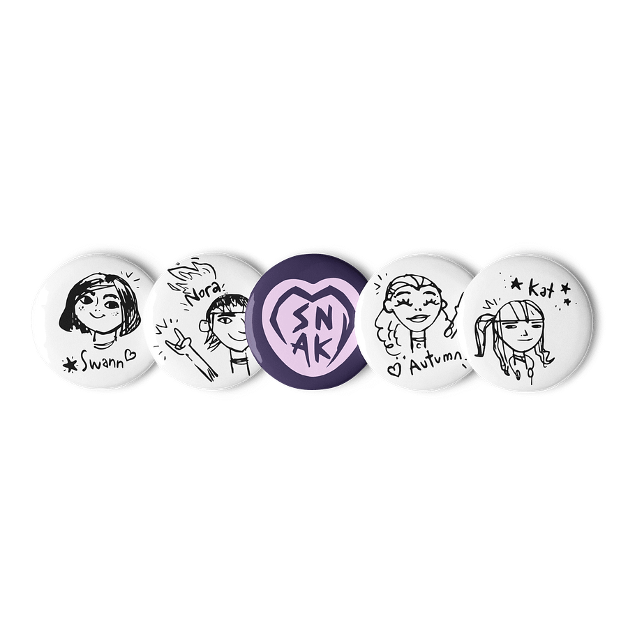 Lost Records: Bloom and Rage Pin Badges (Set 5) product image (1)