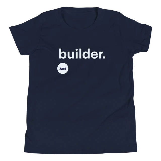 Builder T-Shirt, Navy (Youth) product image (1)