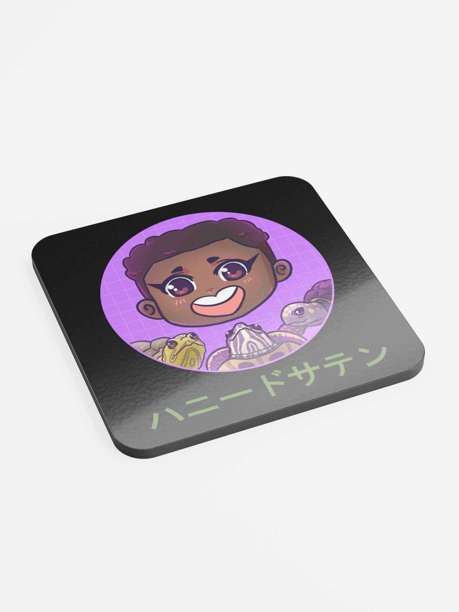 HoneyedSatin Kana Cork Coaster product image (2)