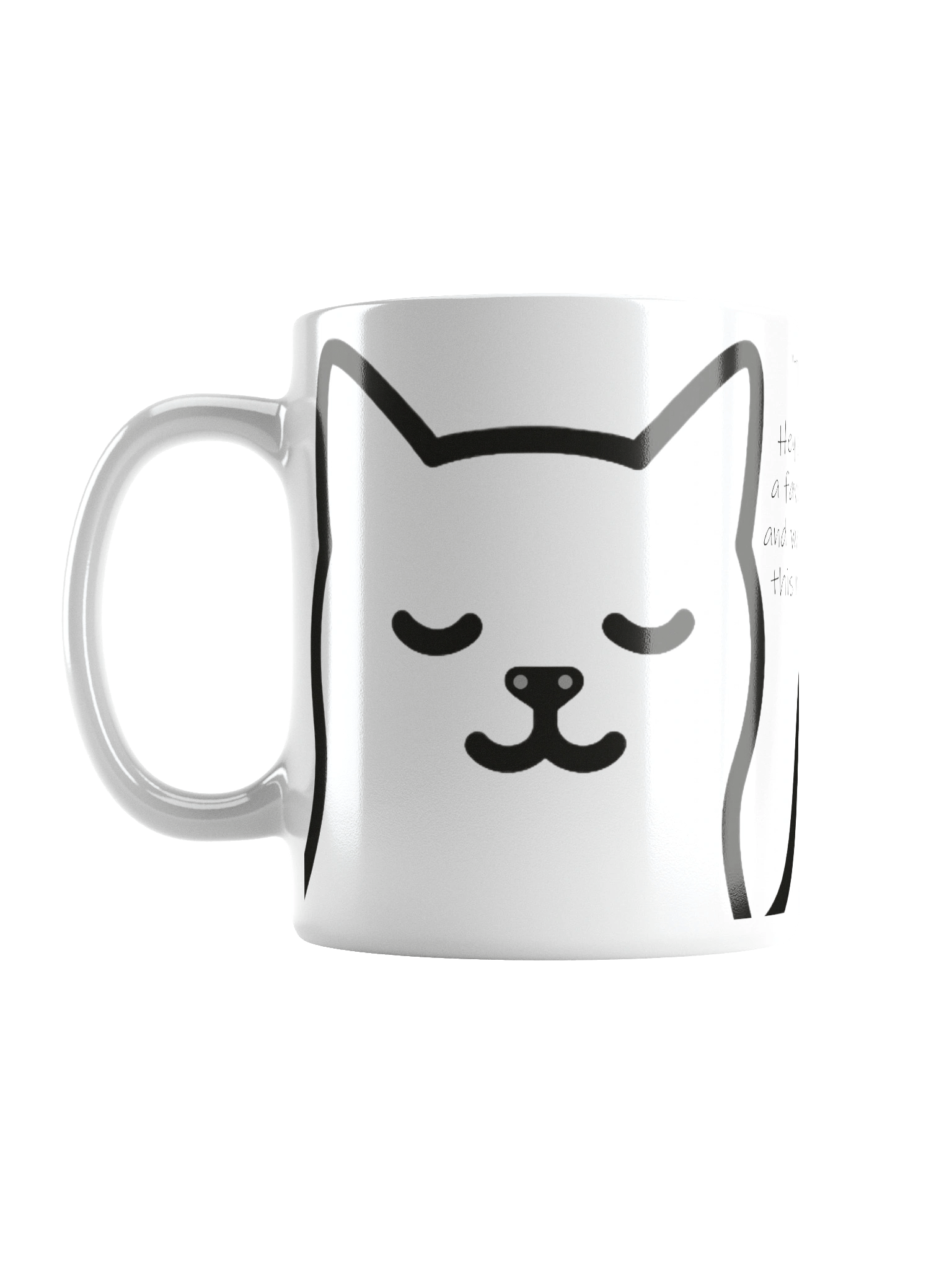 Funny Mug Series "That Famous Talking Cat" (#1 in the series) product image (1)