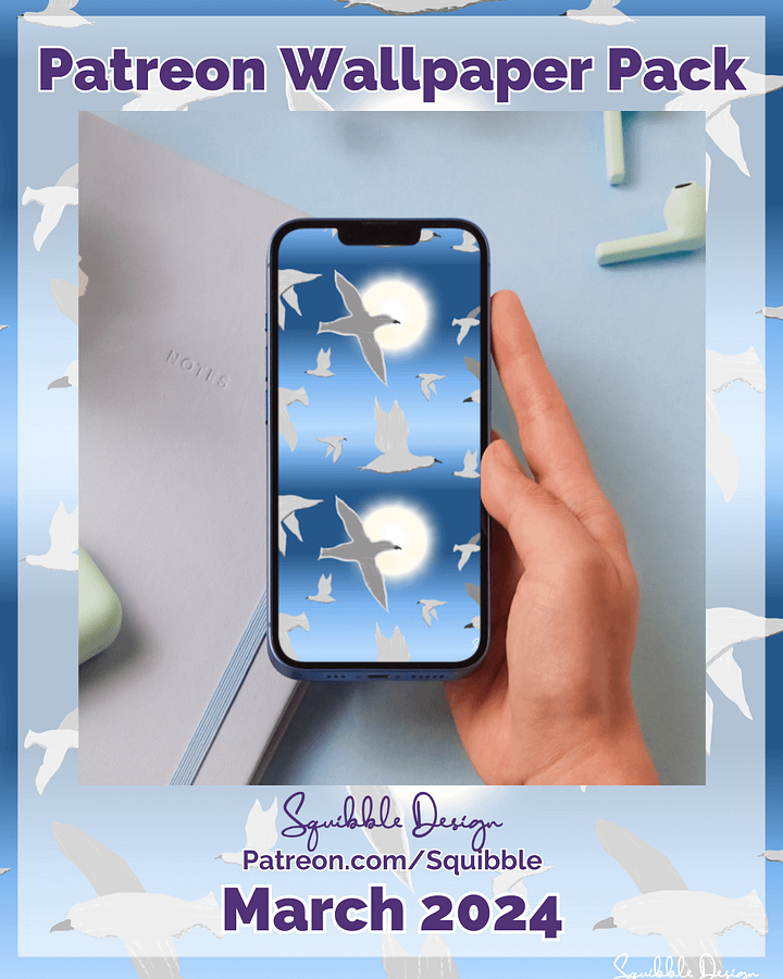 Wallpaper Pack for Members March 2024 product image (1)