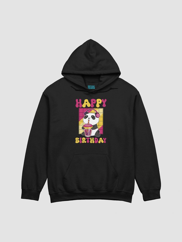 Happy Birthday (Panda With Bubble Tea) Hoodie product image (1)