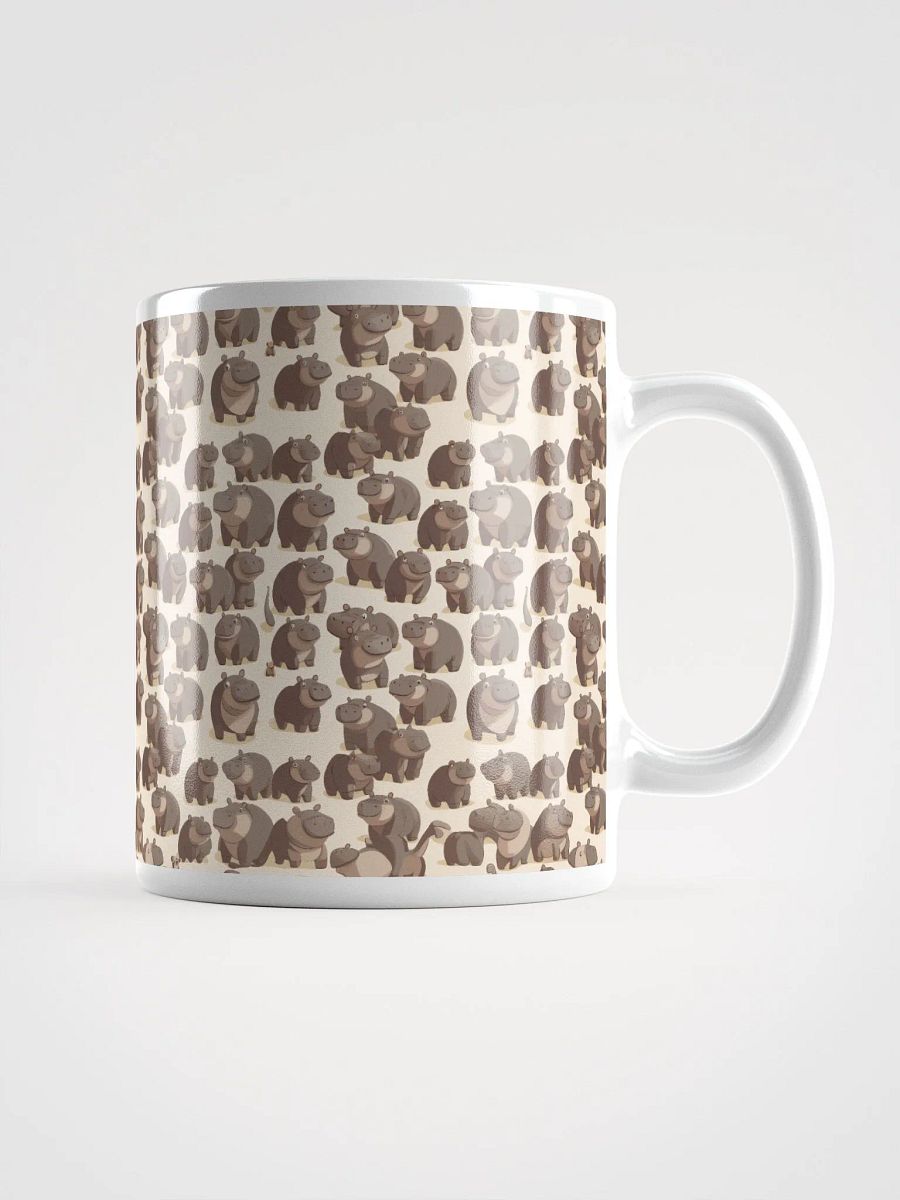 Happy Hippo Pattern Mug product image (2)