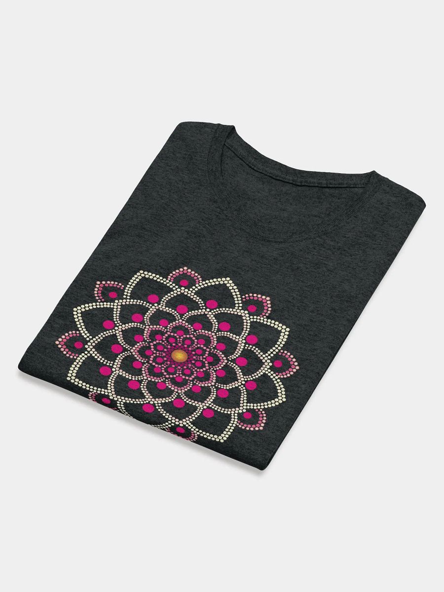 Simple Pink Mandala Heavy Cotton T-Shirt product image (3)