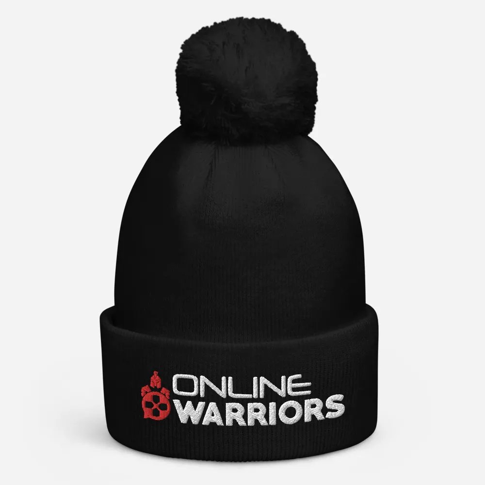 Cozy Warrior Pom-Pom Beanie product image (5)