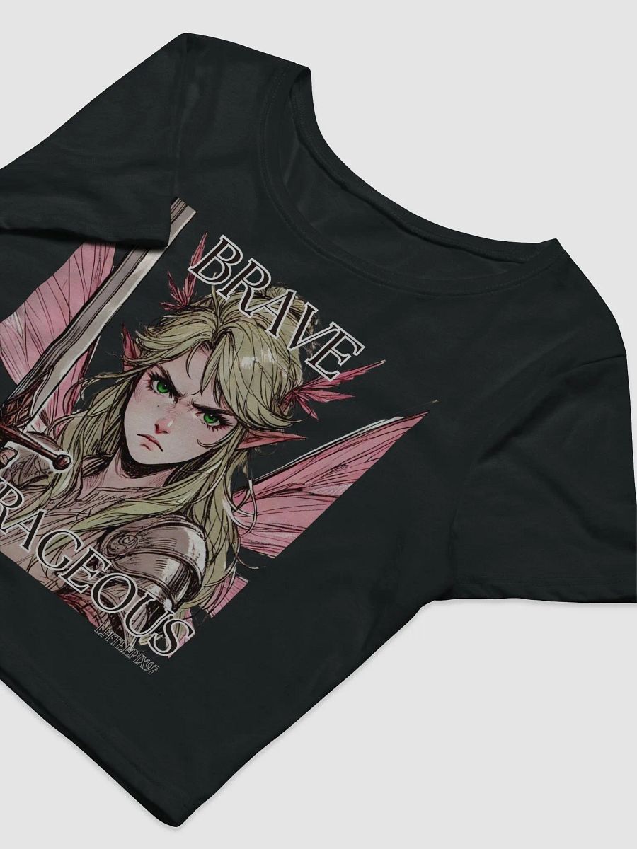 Brave & Courageous Crop Tee product image (14)