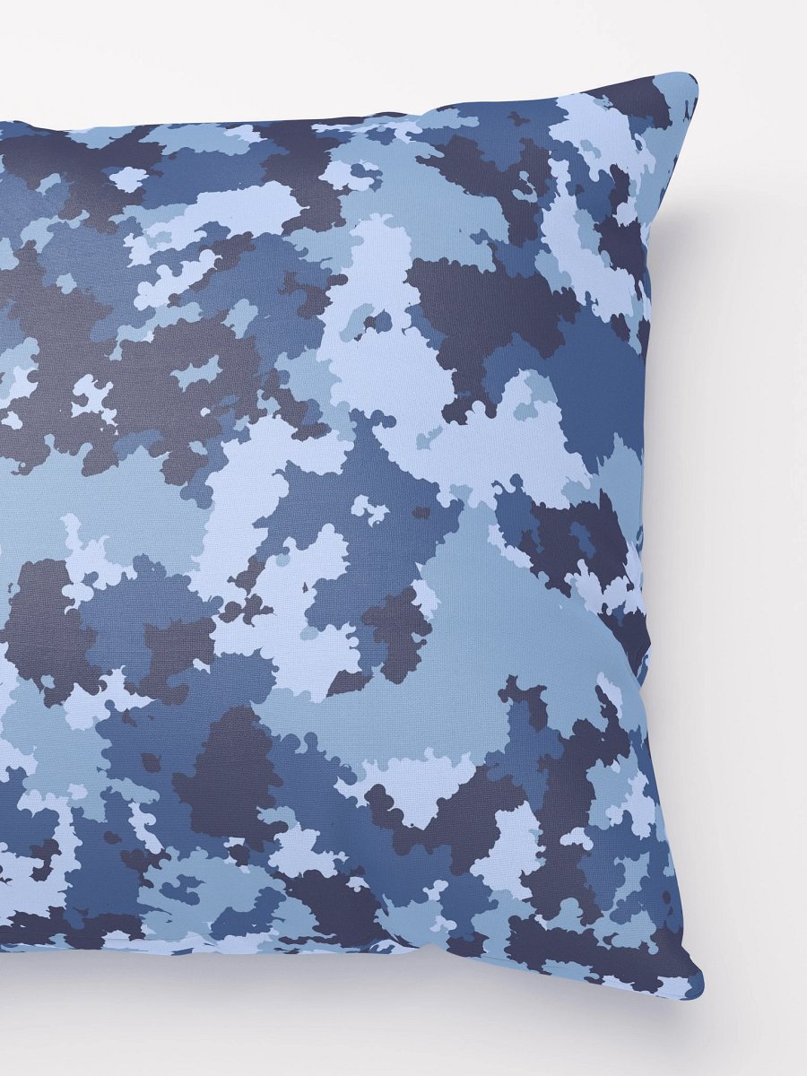 Hideaway Haven Blue Camo Pillow product image (2)