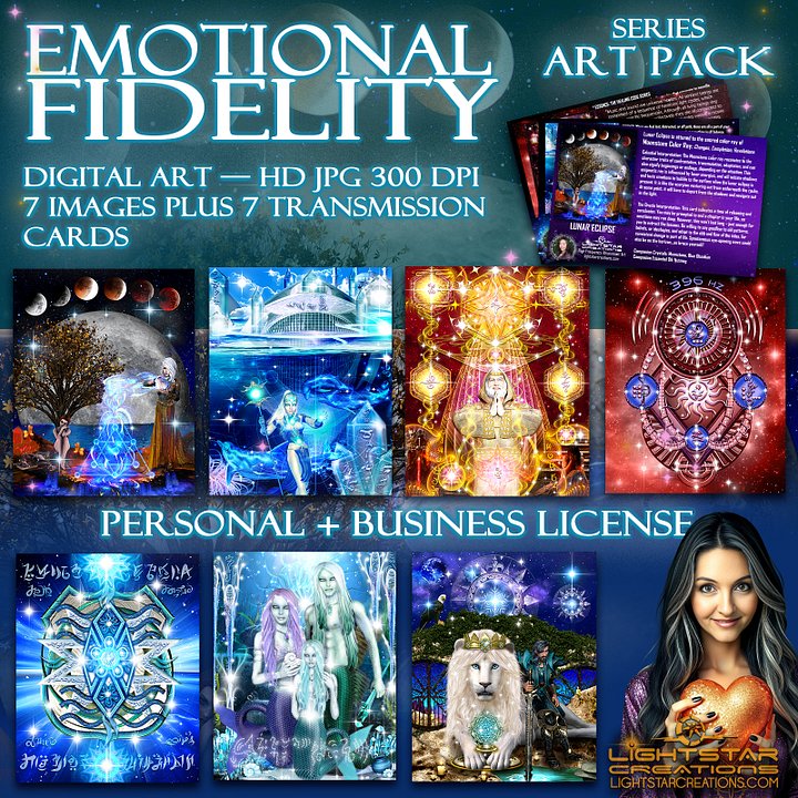 Emotional Fidelity Series Pack—Digital Art Bundle (Personal + Business License) product image (2)