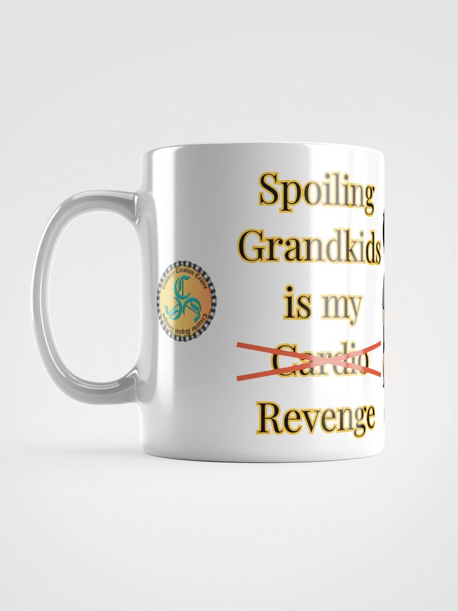 Spoiling Grandkids is my Cardio (Male) Glossy White Mug product image (6)