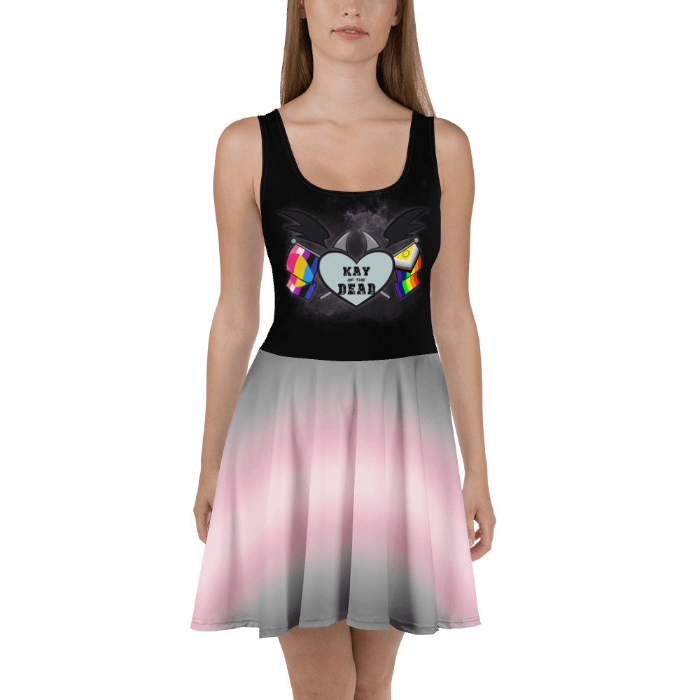 Kay_of_the_Dead Pride Logo Dress With Demigirl Pride Skirt product image (2)
