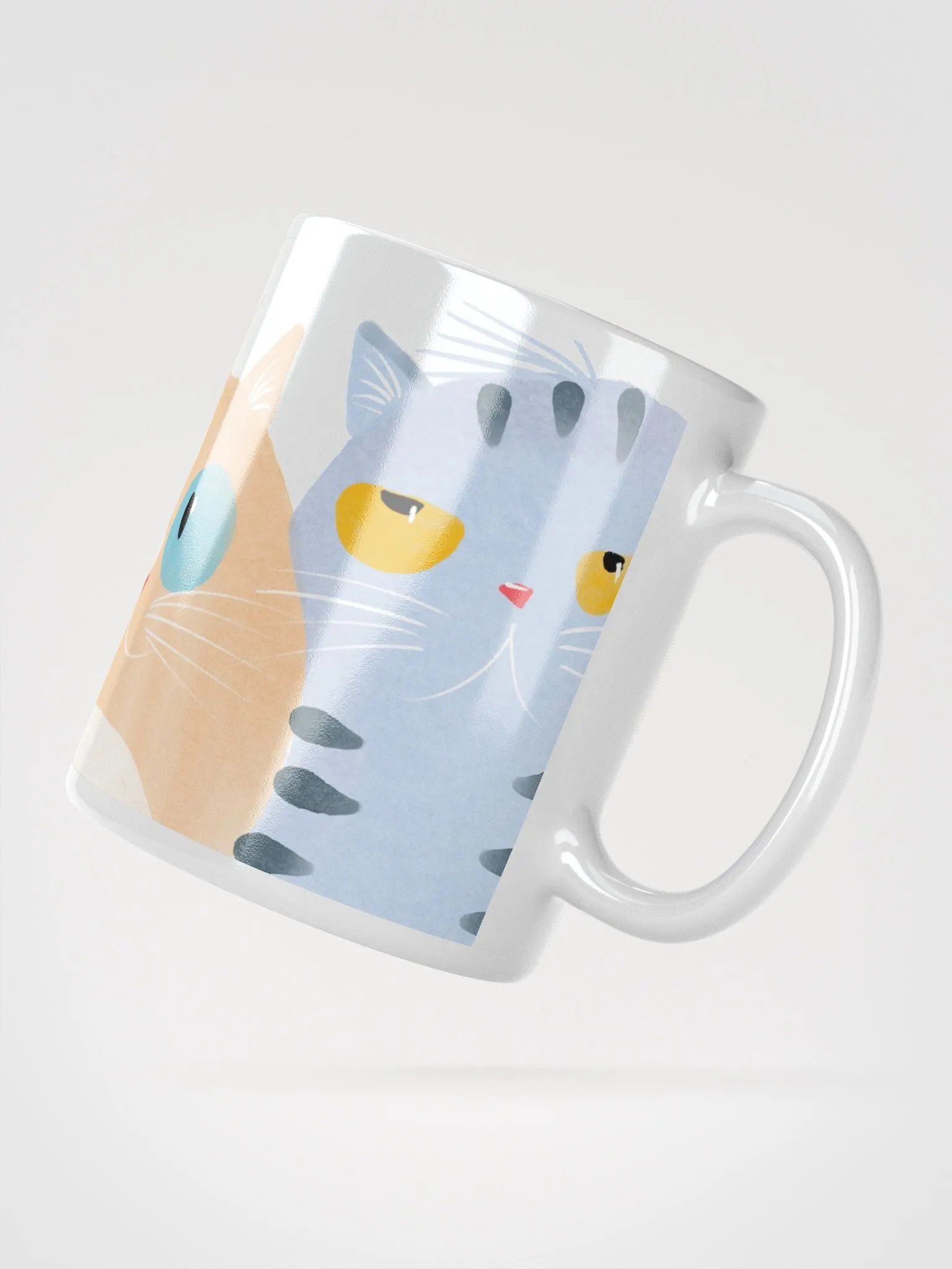 Whimsical Cat Quartet Mug product image (2)