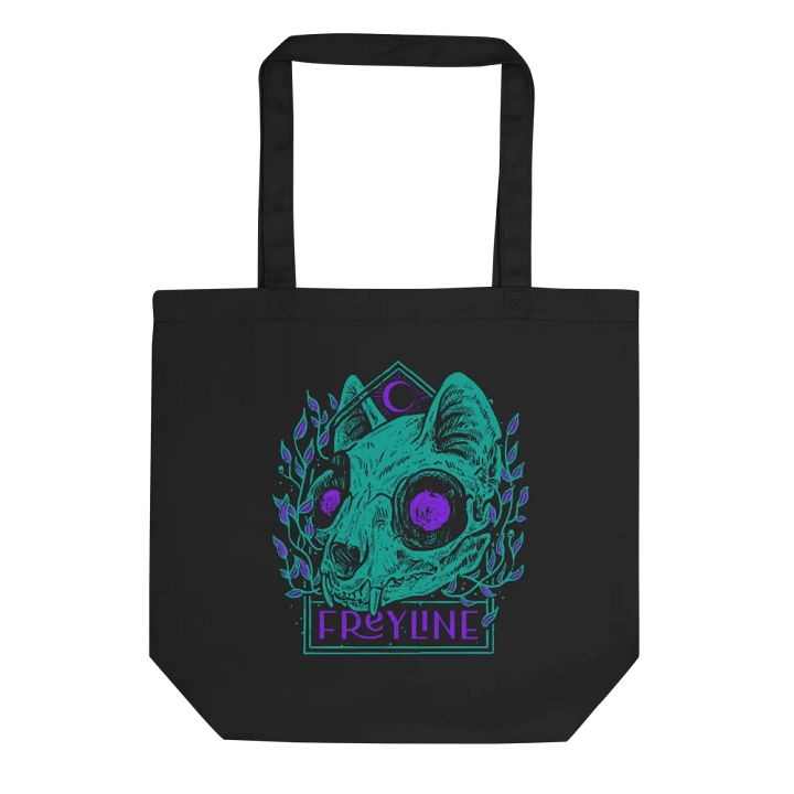 Spellcast Cat Skull Eco Tote product image (1)