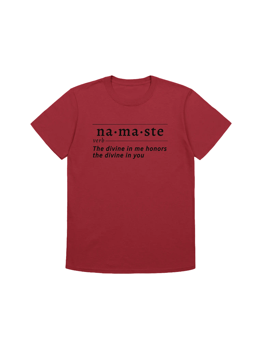 Namaste Def Tee blk v1 product image (1)