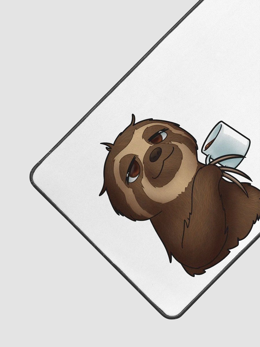 Coffee Sloth Desk Mat product image (1)