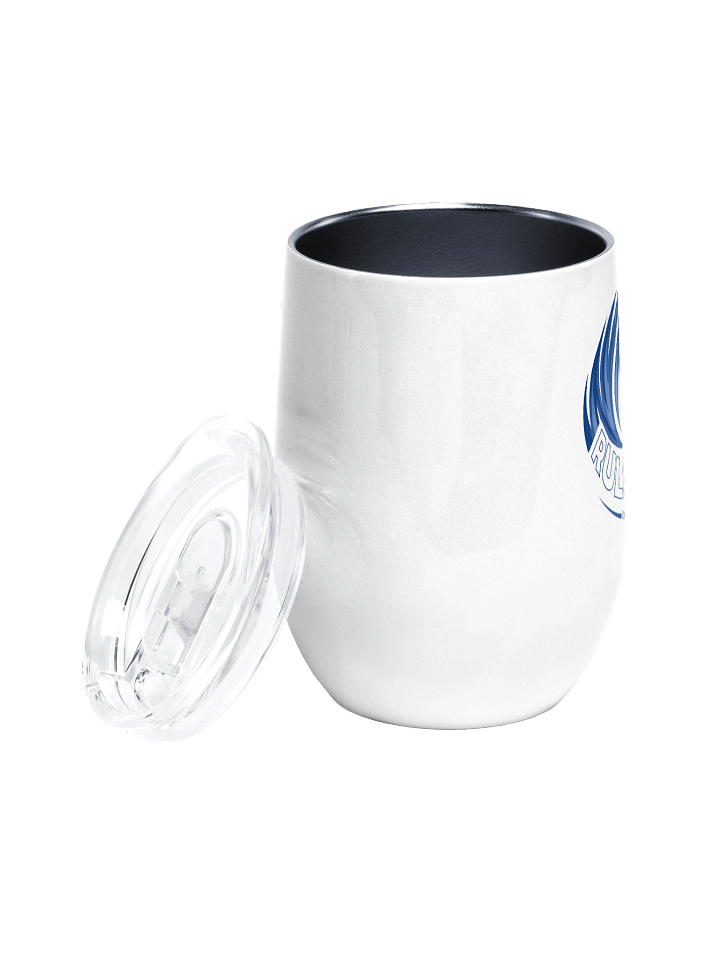 Rule #7 Wine Tumbler Blue and White product image (2)