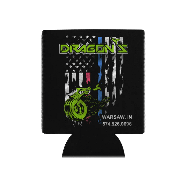 Dragon's Fire Can Cooler Slim and Regular product image (1)