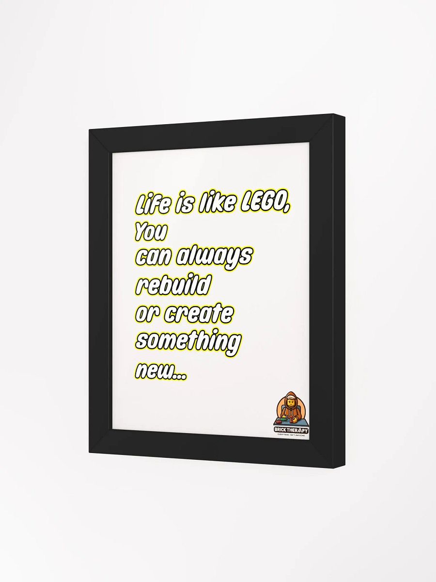 Life is like Lego WallArt product image (92)