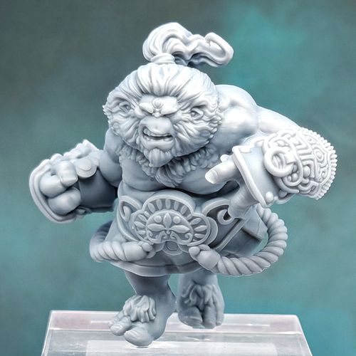 The print of this beefy pummeler came out so clean! Printed by @octopus_workshop_  on his Phrozen Mighty 8K, I love the crisp...