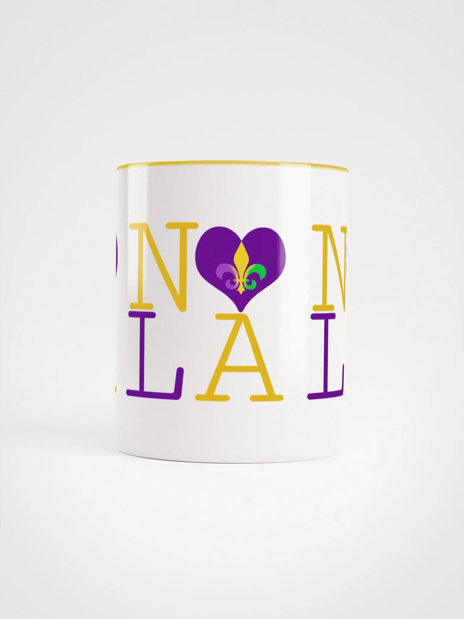 I LOVE NOLA **BIGSHOT COLOR MUG** (MARDI GRAS 3) product image (5)