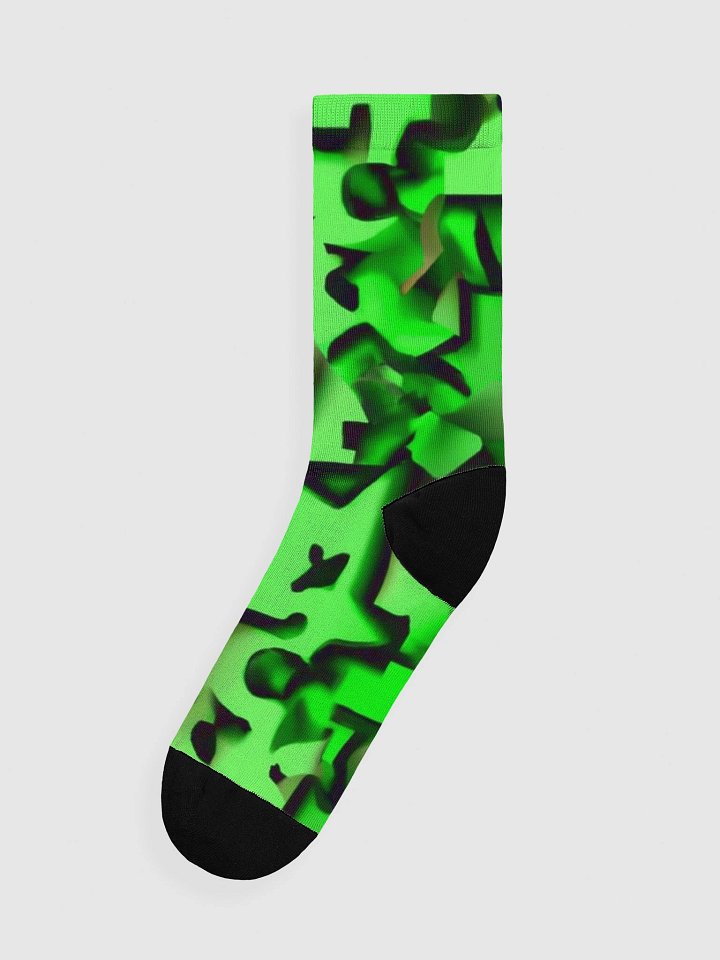 Eco-Friendly Art Crew Socks product image (1)