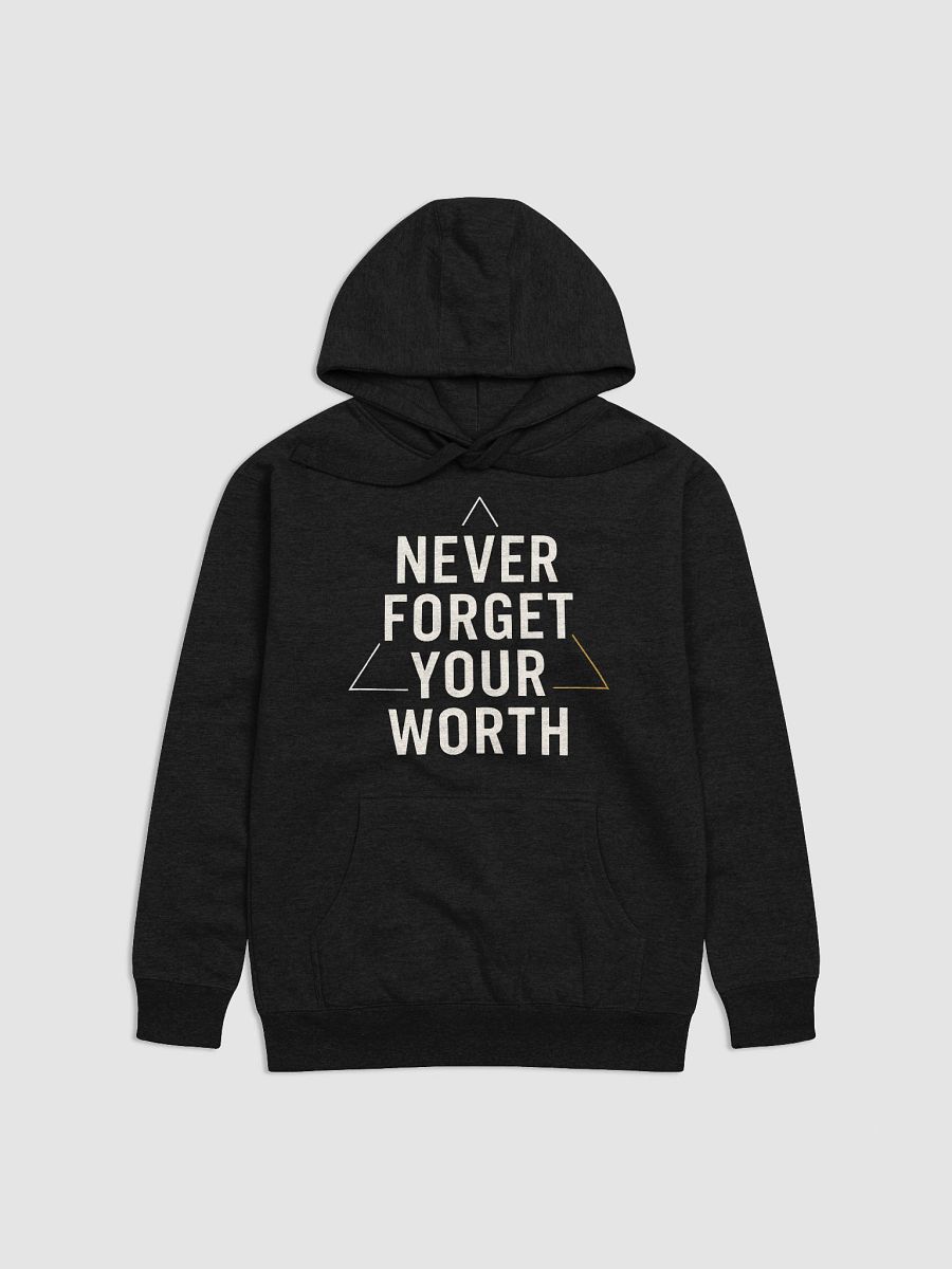 Never Forget Your Worth — The Robert Pattinson-Inspired Hoodie That Will Change How You See Yourself product image (1)