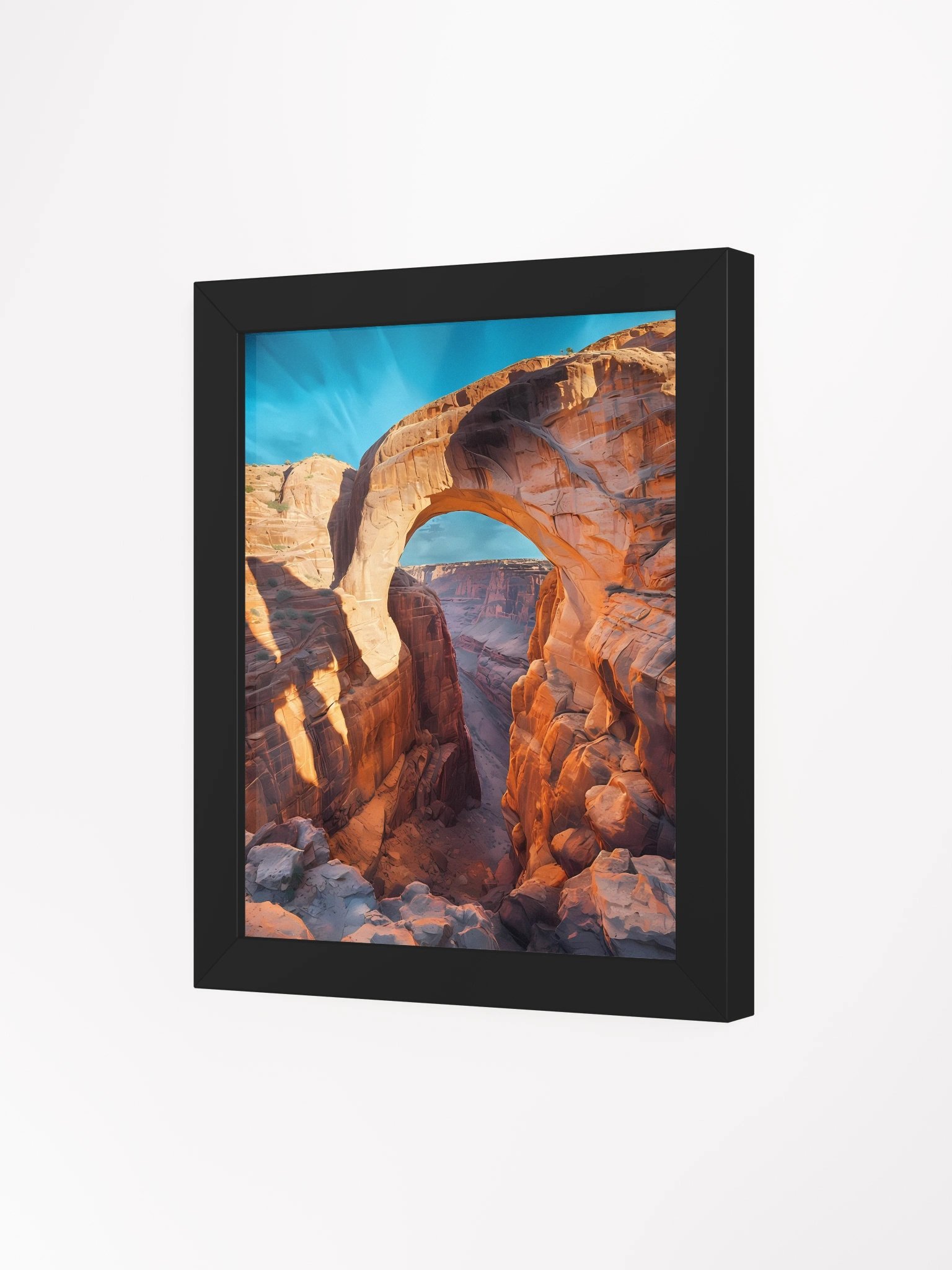 Canyon Glow: Framed Natural Arch Poster product image (4)