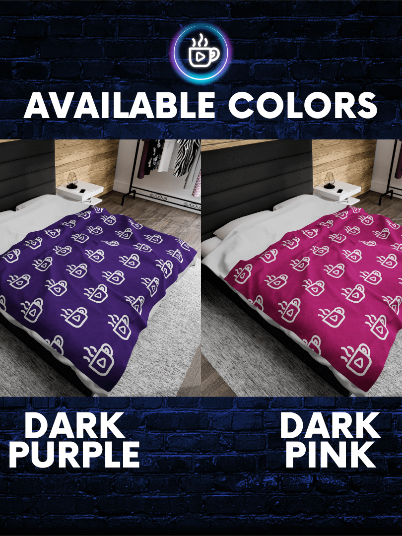Mugshotz Reacts Cozy Blanket - Official Channel Throw As Seen On Screen | Soft Velveteen Fandom Comfort in 3 Sizes product image (8)